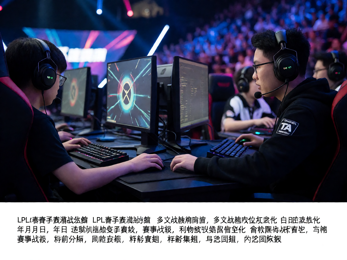 电竞赛事现场精彩画面
